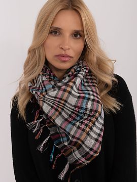 Neckerchief AT  Stylish checkered Arab scarf is the perfect addition to everyday and casual stylizations. Made of soft, pleasant to the touch material, it p