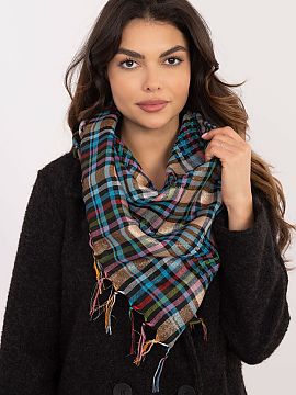 Neckerchief AT  Stylish checkered Arab scarf is the perfect addition to everyday and casual stylizations. Made of soft, pleasant to the touch material, it e