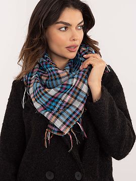 Neckerchief AT  Stylish checkered Arafat scarf is a perfect addition to everyday and casual stylizations. Made of soft, pleasant to the touch material, it p