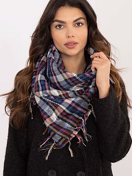 Neckerchief AT  Stylish checkered Arafat scarf is a perfect addition to everyday and casual styling. Made of soft, pleasant to the touch material, it ensure