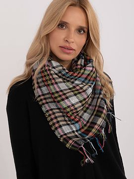 Neckerchief AT  Stylish plaid Keffiyeh scarf is the perfect addition to everyday and casual outfits. Made of soft, pleasant to the touch material, it provid