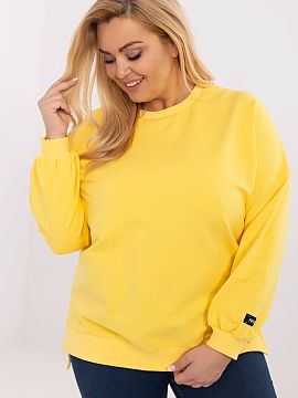 Plus size sweatshirt Relevance  Women\'s plus size casual sweatshirt is a perfect choice for everyday wear for women who appreciate comfort and fashionable minimalism. Made