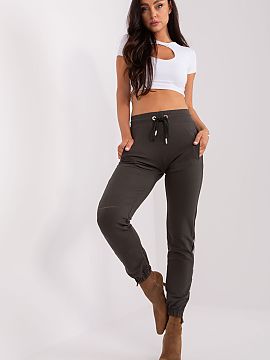 Tracksuit trousers Relevance  Women\'s casual sweatpants are the perfect choice for everyday, comfortable styling. Made of soft cotton with a touch of elastane, they prov