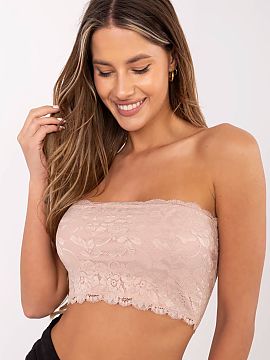 Top Sublevel  Stylish lace top with an openwork pattern is the perfect everyday choice for women who value comfort and a feminine look. Made of a breathab