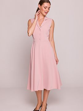 Cocktail dress Stylove  Discover unique elegance and feminine style in this midi dress, designed and carefully sewn with attention to detail in Poland. It is the pe