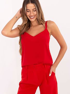 Top Lakerta  Casual tank top is a versatile piece of clothing that will work perfectly in everyday stylizations. Made of a soft blend of cotton, elastane