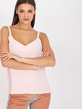 Top Lakerta  Casual strappy top is a versatile wardrobe piece that will work perfectly in everyday stylizations. Made of a soft blend of cotton, elastane
