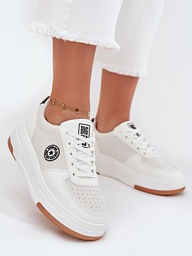 Sport Shoes Step in style  Women\'s sneakers from the Big Star brand are an excellent choice for women who value comfort and style. Made of a combination of eco leathe