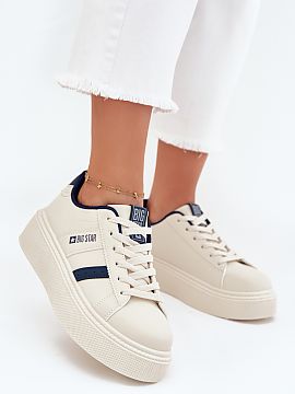 Sport Shoes Step in style  Women\'s sneakers from the Big Star brand are a perfect choice for women who are looking for a combination of comfort and style. Set on a pl