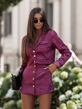 Set LaBalancia  We present the BLISS Panterka Bordeaux Set, a unique proposition for women who want to look elegant and stylish. This set consists of a fash