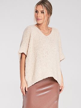 Short sleeve sweater Figl