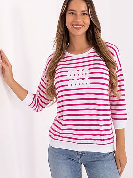 Blouse Relevance  Casual women\'s blouse made of soft micromodal with elastane, which ensures comfort and perfect fit to the silhouette. The classic, round ne