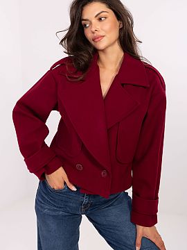 Coat Rue Paris  A short women\'s trench coat is a classic transitional coat in a casual style that works great for both everyday wear and for work. Made of 