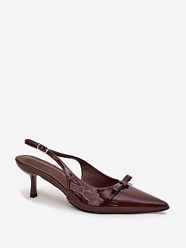 Heel pumps Step in style