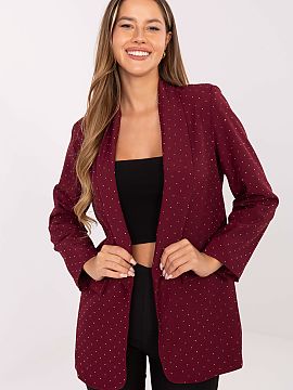 Jacket Rue Paris  An elegant women\'s jacket without fastening is a unique wardrobe piece, created for special occasions, perfect for parties, formal meetings