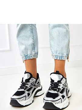 Sport Shoes Solea  Sports shoes on a platform are a combination of comfort, style, and urban character. Made of high-quality synthetic leather, they look moder