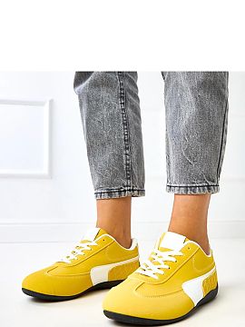 Sport Shoes Solea  Sport shoes with white accents are a fashionable and comfortable choice for everyday, urban stylizations. Made of ecological suede leather, 