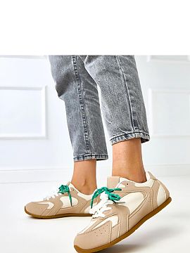 Sport Shoes Solea  Sporty lace-up shoes are a combination of comfort, classic style, and fashionable design. Made of ecological suede leather, they ensure dura