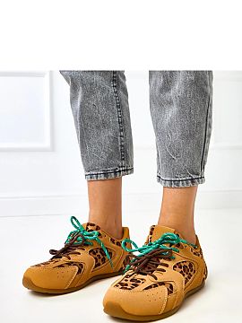 Sport Shoes Solea  Sporty lace-up shoes are a combination of comfort, classic style, and trendy design. Made of ecological suede leather, they ensure durabilit