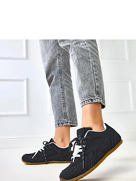 Sport Shoes Solea  Sport lace-up shoes are a combination of comfort, classic style, and trendy design. Made of ecological suede leather, they ensure durability