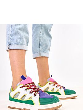 Sport Shoes Solea  Sport shoes with thick laces are a fashionable and comfortable model for everyday wear. Made of ecological leather, they combine durability 