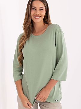 Blouse Relevance  Casual women\'s blouse with a smooth pattern is a universal proposition for everyday stylizations. Made of pleasant to the touch material, i