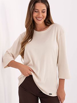 Blouse Relevance  Casual women\'s blouse with a smooth pattern is a universal proposal for everyday stylizations. Made of pleasant to the touch material, it e