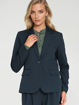 Jacket Nife  An elegant women\'s jacket with a slim fit, tailored to the silhouette, is the perfect choice for women who appreciate classic style with a 