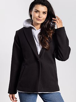 Jacket awama  Stylish women\'s fleece jacket is the perfect choice for cooler autumn and winter days. The soft material provides comfort and durability, a