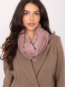 Chimney AT  Stylish and pleasant to the touch fur collar, which will work perfectly on colder days. Made of soft, fluffy material, it provides warmth an