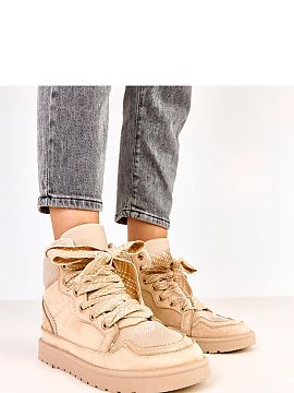 Sport Shoes Solea  Modern and comfortable women\'s sports shoes made of suede-like eco leather, which combine a sporty character with a fashionable design. Thi