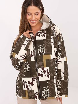 Jacket Italy Moda  Colorful and stylish quilted women\'s jacket is the perfect choice for the autumn, winter and spring seasons. Made of high-quality blend of 