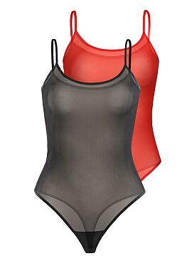 Set Teyli  Extremely tempting and elegant women\'s bodysuit set. Made of delicate, transparent mesh. It is not just lingerie, it is a model that emphas