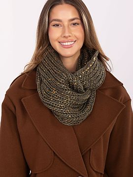 Chimney AT  Stylish and practical neck warmer made of high-quality polyester, which ensures durability and comfort when wearing. The thick knit model ef