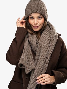 Hat awama  Warm hat made of kid mohair and wool. An addition for people who appreciate simplicity, softness, and real warmth. Created in a local knitti