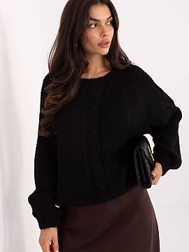 sweter Italy Moda  A loose women\'s sweater is the perfect choice for everyday styling and for work when comfort and a fashionable, casual character matter. It
