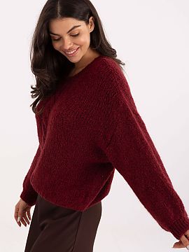 sweter Italy Moda  A loose women\'s sweater is the perfect choice for everyday styling and for work when comfort and a fashionable, casual character matter. It