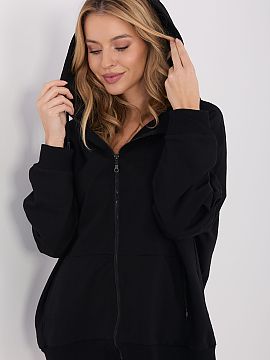 Sweatshirt Relevance  Classic women\'s sweatshirt with a casual character, perfect for everyday wear. Made of pleasant to the touch cotton with the addition of el