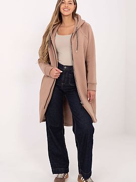 Sweatshirt Relevance  Stylish and functional women\'s sweatshirt made of pleasant to the touch material, in which high-quality cotton dominates with the addition 