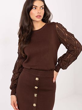 sweter Factory Price  Elegant women\'s sweater created with versatile use in mind, perfect for everyday wear, work, and also for more formal occasions. Made of hi