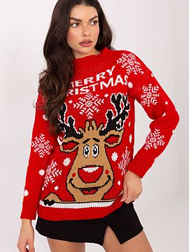 sweter Italy Moda  This unique women\'s sweater is a perfect combination of casual style with an elegant touch, making it great for everyday wear as well as fo