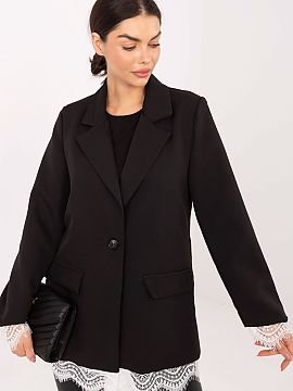 Jacket Italy Moda  An elegant women\'s blazer is a perfect choice for formal occasions and stylish events where elegance and impressive details matter. Its cla