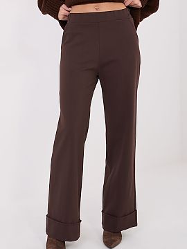 Women's pants Rue Paris  Stylish and comfortable women\'s wide leg pants, perfect for everyday wear and work. Made of a blend of viscose, nylon, and elastane, they a