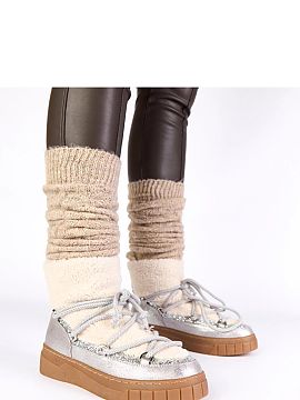 Snow boots Solea  Discover unique women\'s snow boots designed for women who value comfort, warmth, and a fashionable look even on the coldest days. Silver, f