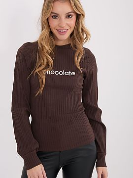 Bluzka Rue Paris  This casual women\'s blouse made of material in a wide stripe is an ideal proposition for everyday stylizations, combining comfort with subt