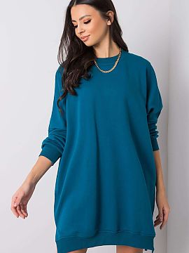 day dress Relevance  Comfortable sweatshirt dress with a loose fit is an ideal proposition for everyday stylizations, comfortable like sweatpants, and at the sam