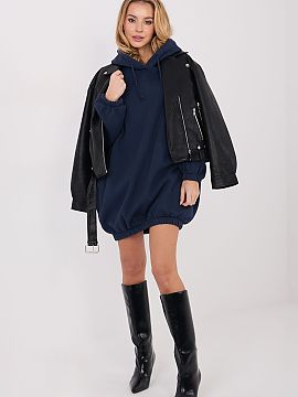 Daydress Factory Price  Sweatshirt dress in oversize cut is a comfortable and stylish proposal for everyday styling. Made of high-quality cotton with the addition o