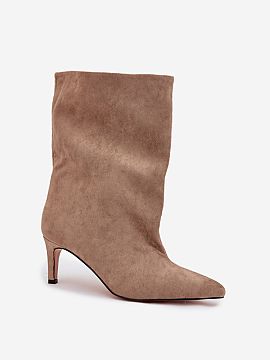 Heel boots Step in style