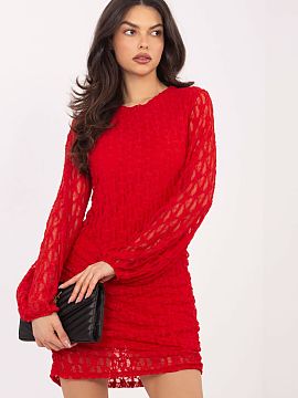 Short dress Italy Moda  The elegant lace mini dress is a perfect choice for women who want to emphasize their style and femininity. The model impresses with a varie