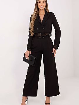 Women's pants Rue Paris  Elegant women\'s palazzo pants are a perfect choice for everyday wear, work, and more formal occasions. Made of high-quality polyester with 